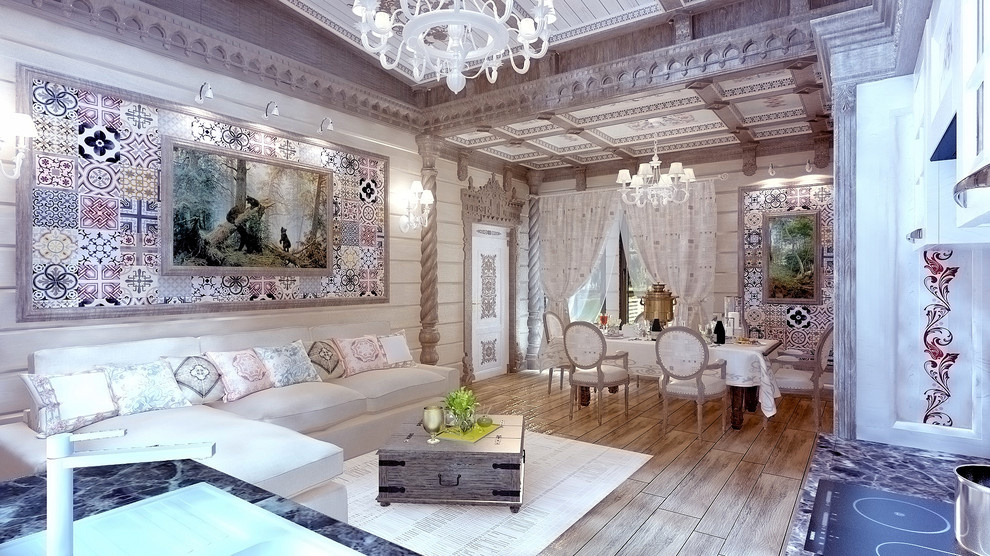 Эксклюзивный домашний курорт с элементами кантри и классики