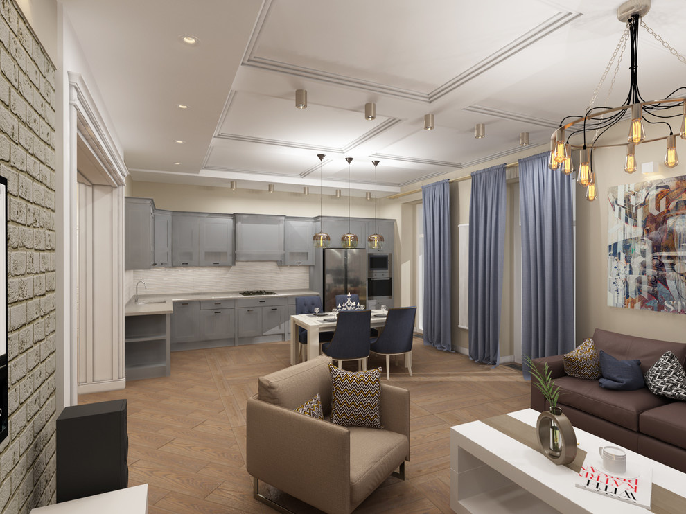 Дизайн-проект интерьеров коттеджа