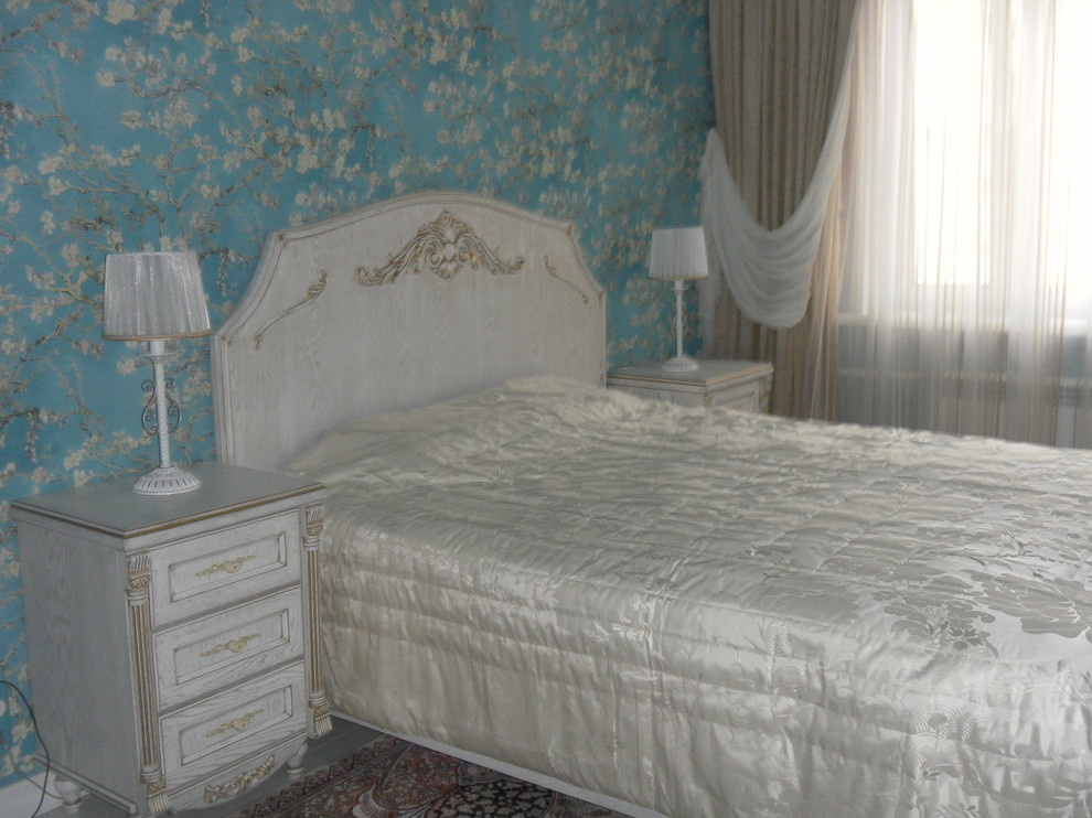 Спальня из массива дуба, с резьбой