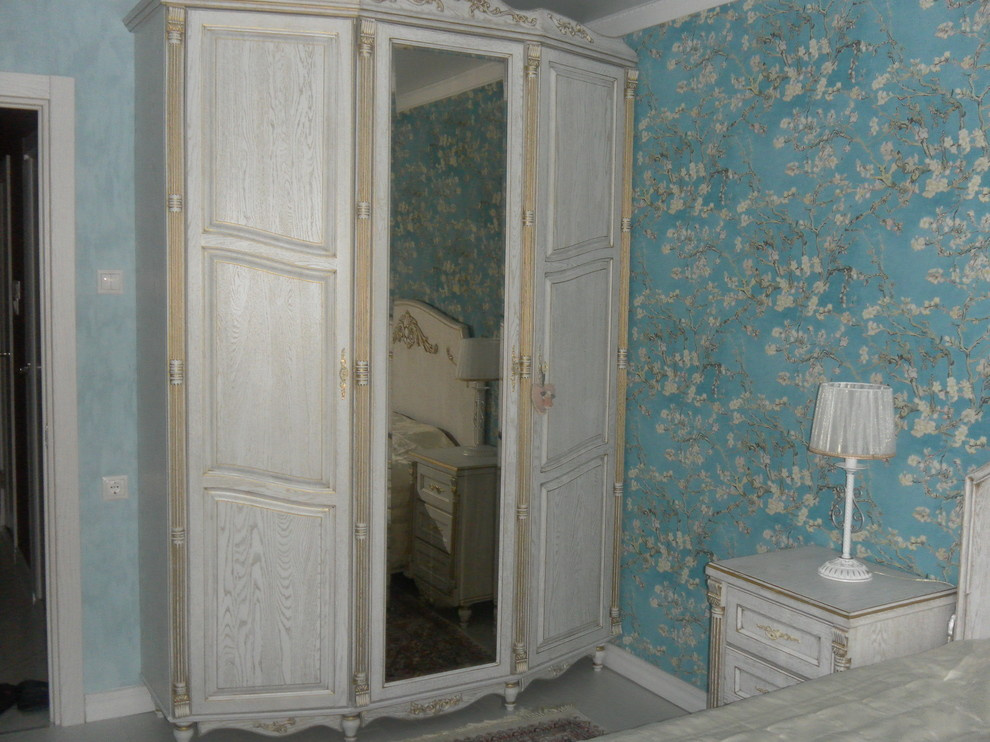 Спальня из массива дуба, с резьбой