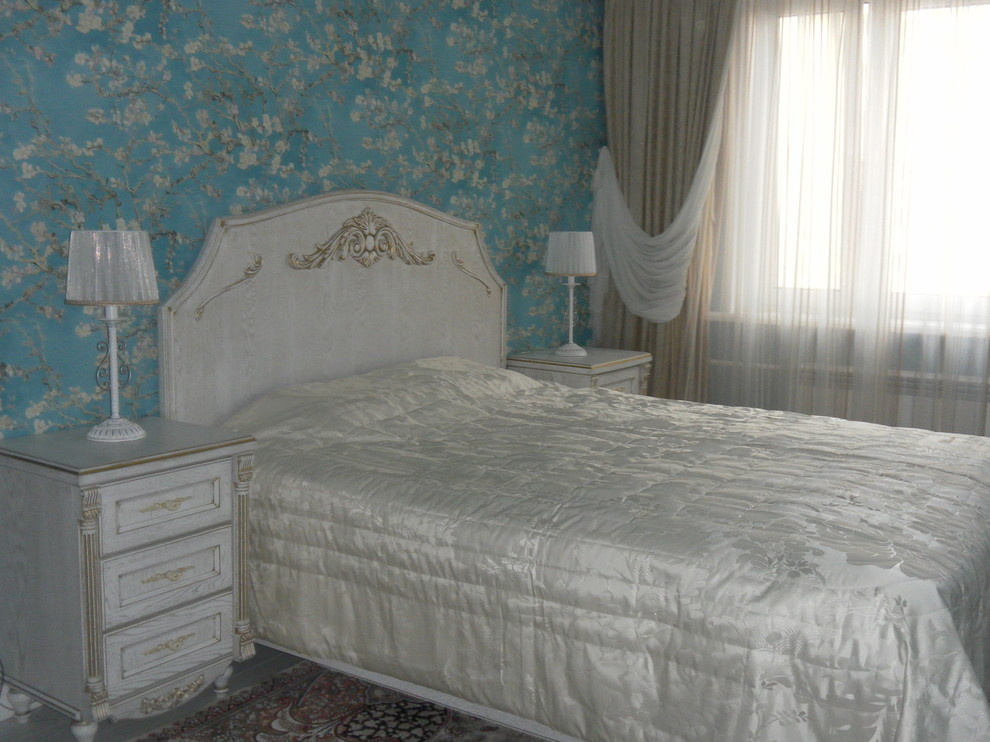 Обложка проекта: Спальня из массива дуба, с резьбой