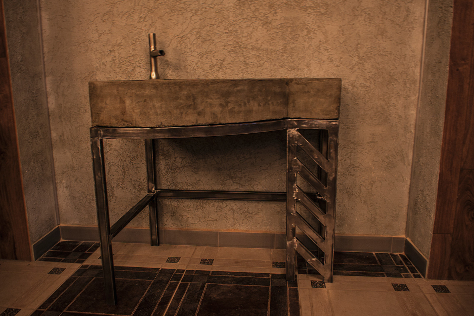 Бетонная раковина