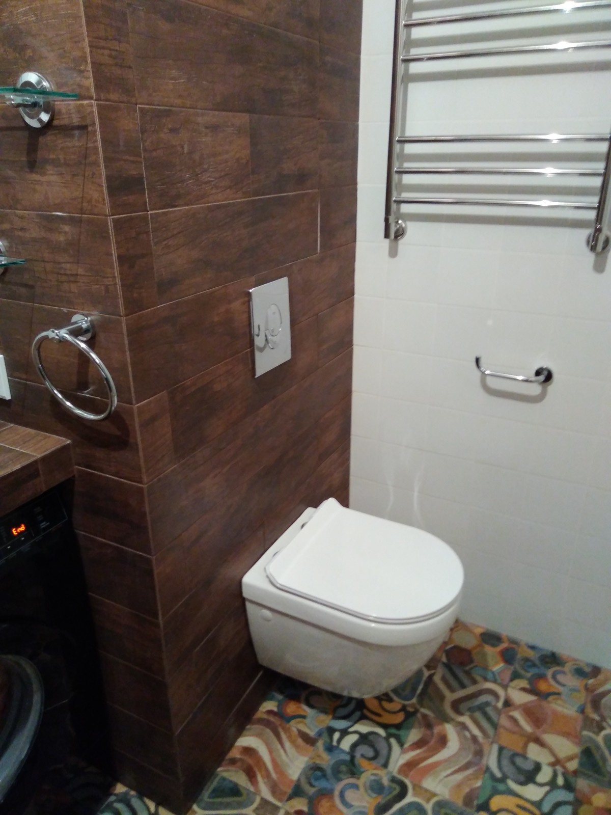 Ремонт ванной комнаты под ключ: Новомарьинская, 14