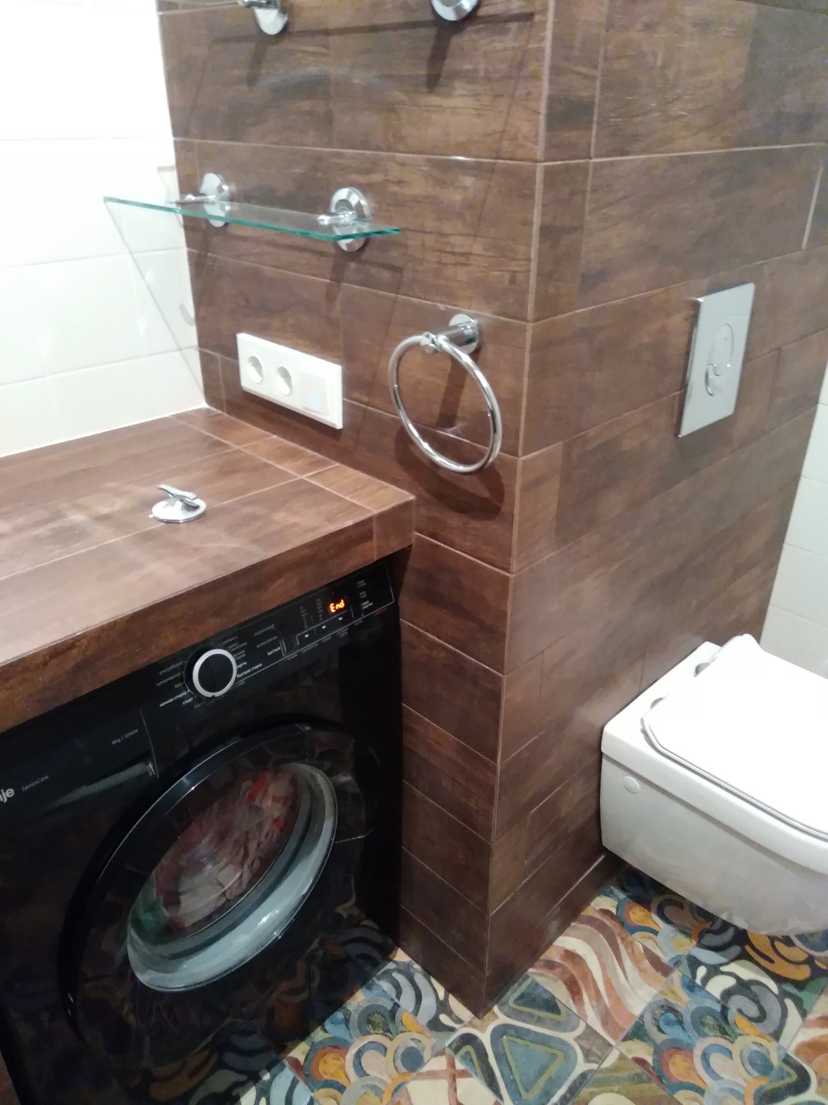 Ремонт ванной комнаты под ключ: Новомарьинская, 14