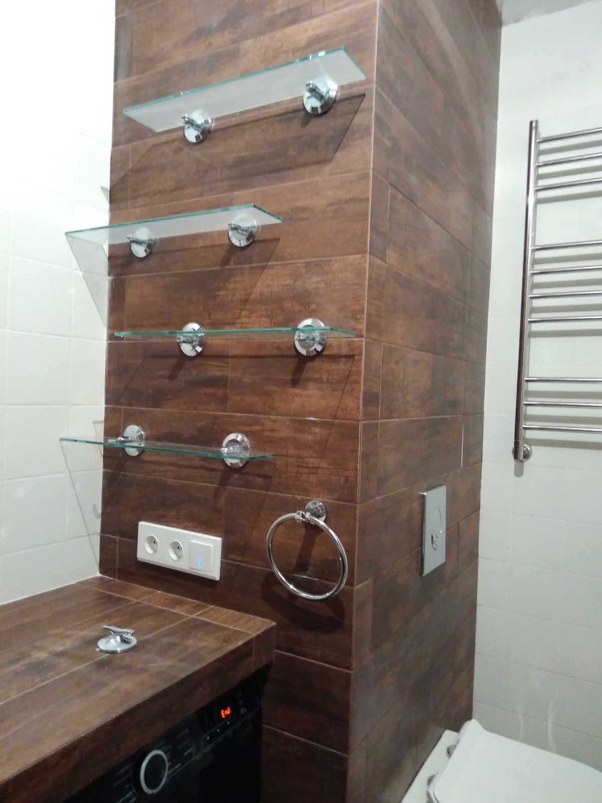 Ремонт ванной комнаты под ключ: Новомарьинская, 14