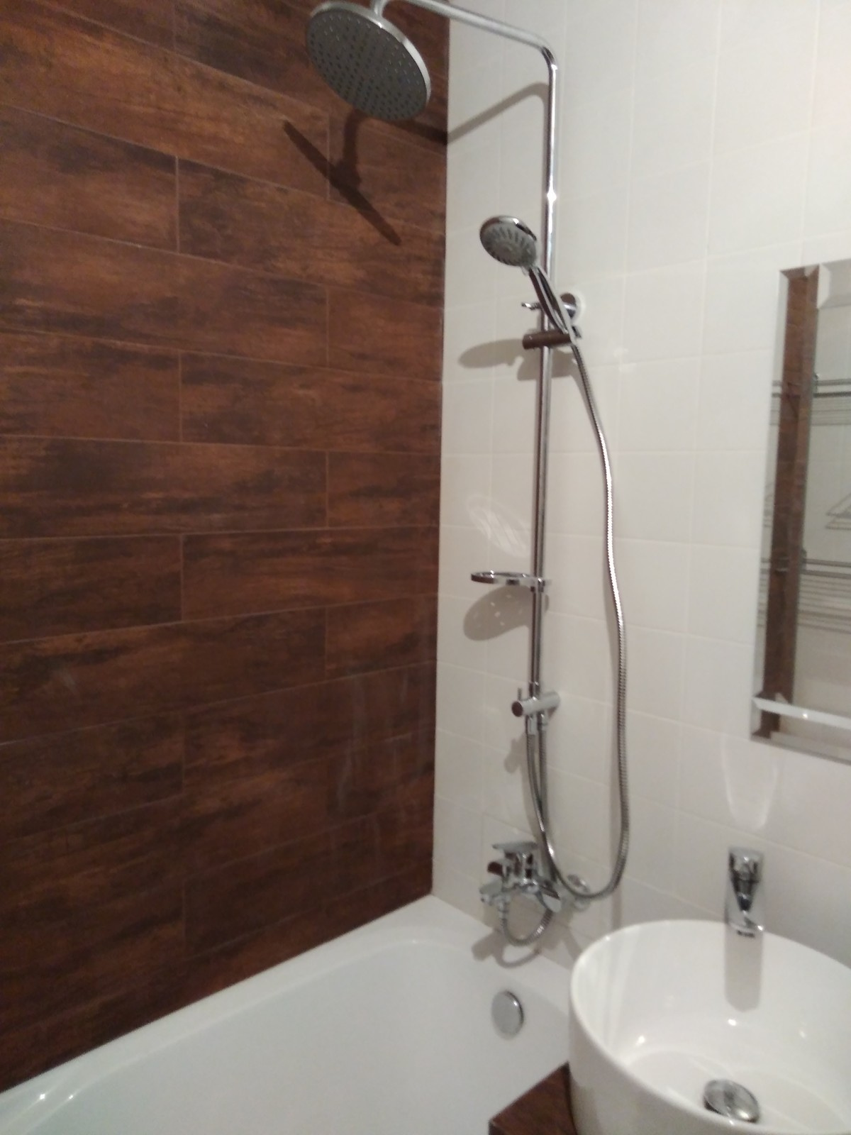 Ремонт ванной комнаты под ключ: Новомарьинская, 14