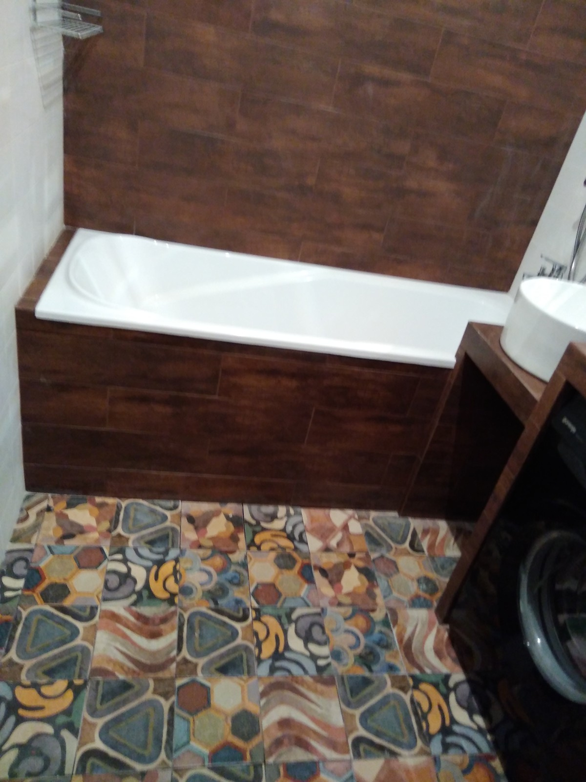 Ремонт ванной комнаты под ключ: Новомарьинская, 14