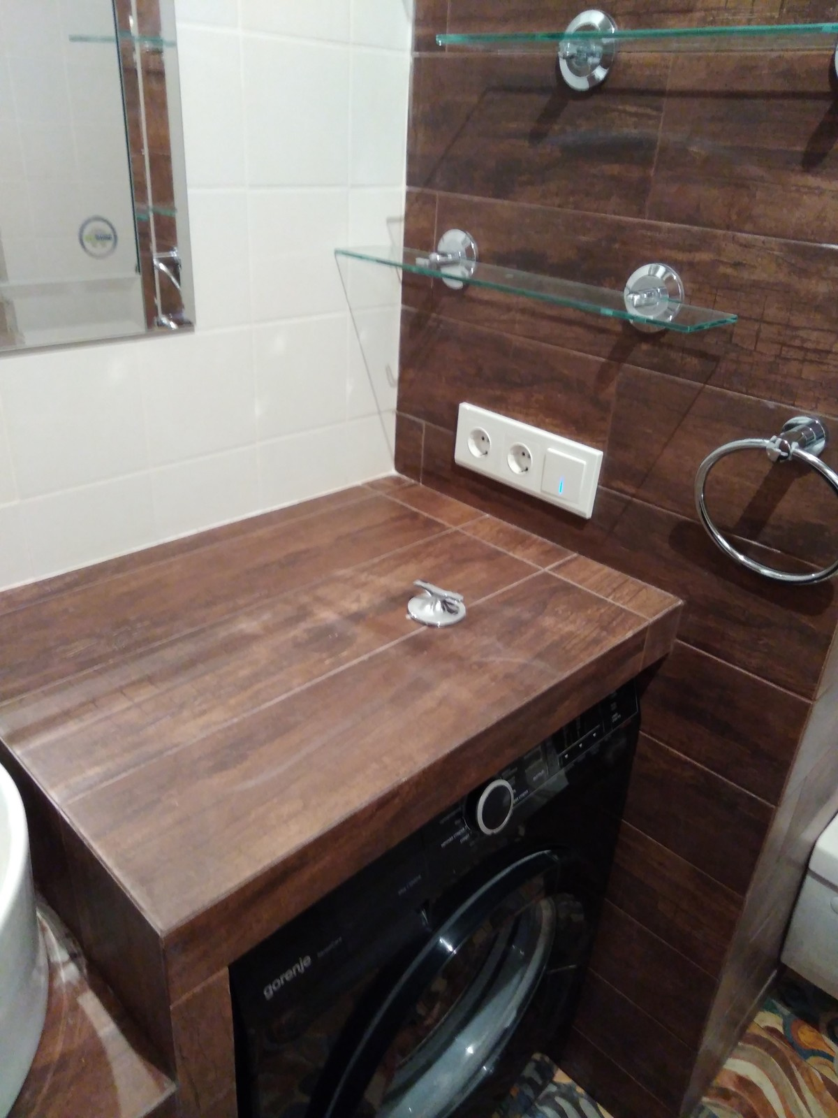 Ремонт ванной комнаты под ключ: Новомарьинская, 14