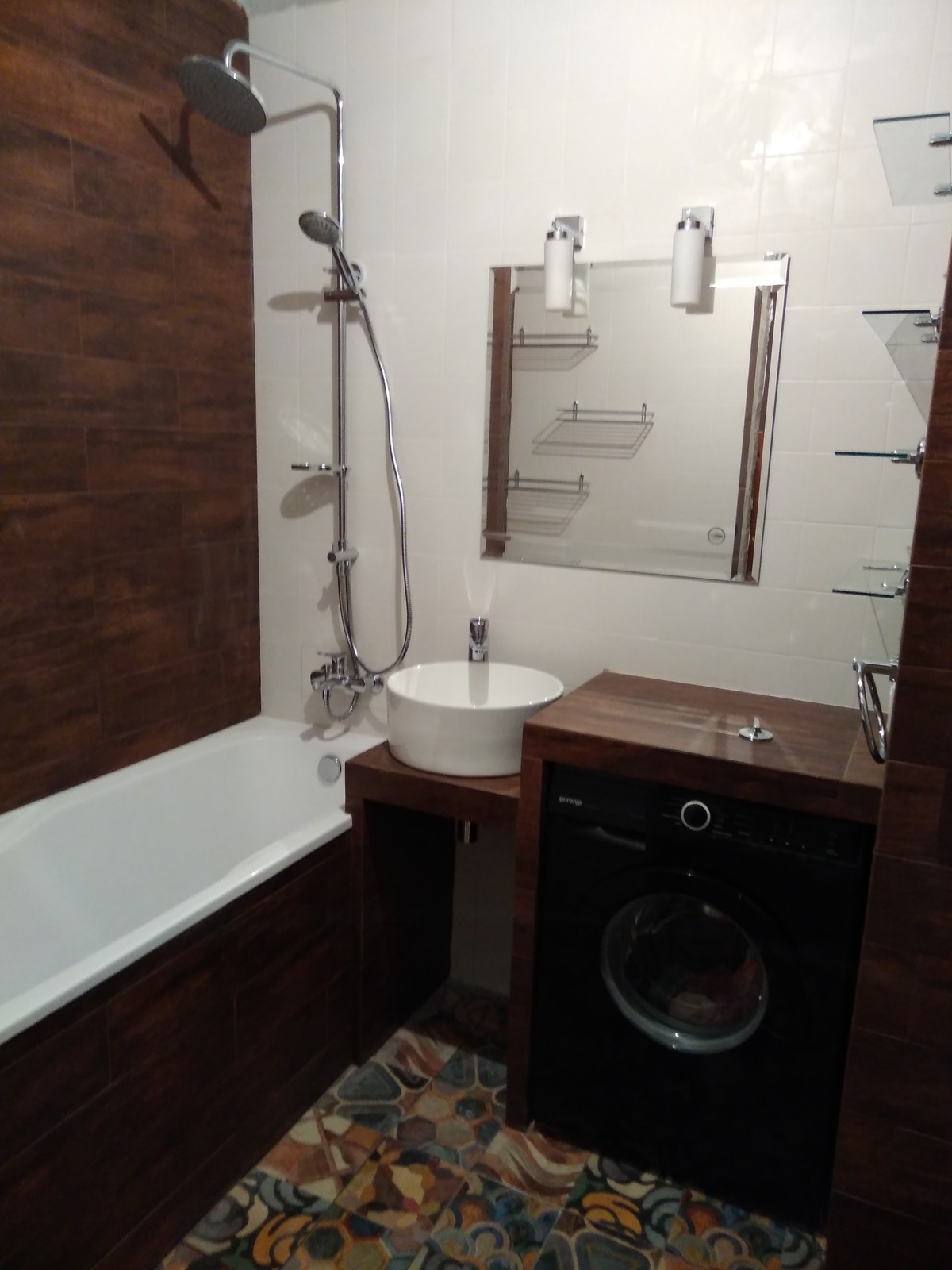 Ремонт ванной комнаты под ключ: Новомарьинская, 14