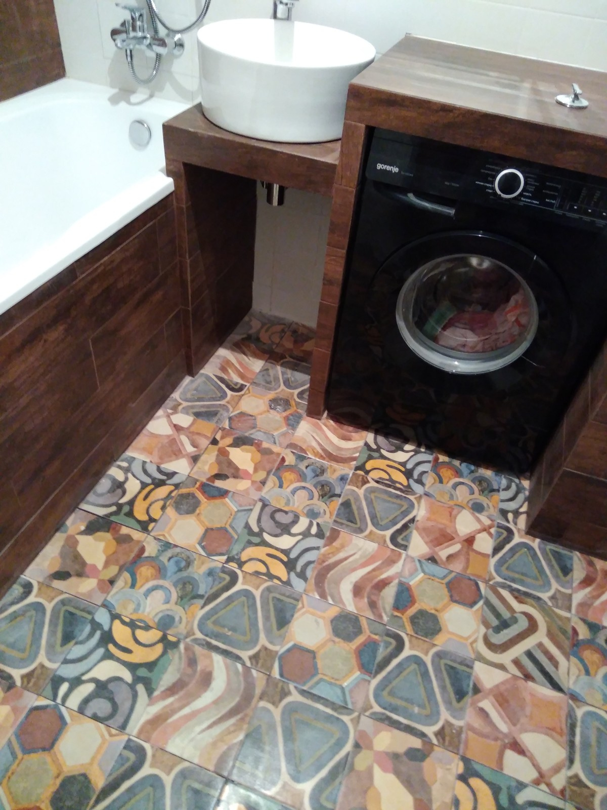 Ремонт ванной комнаты под ключ: Новомарьинская, 14