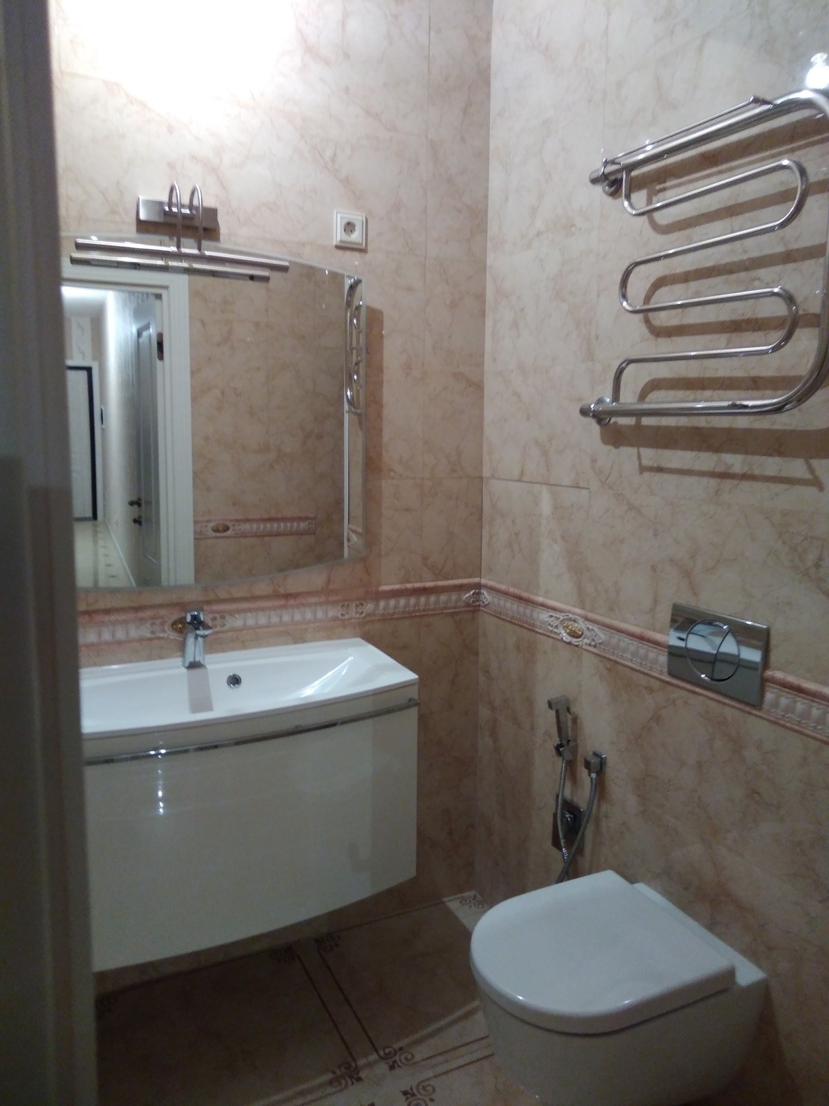 Ремонт ванной комнаты под ключ: ул.А.Монаховой, 5/3