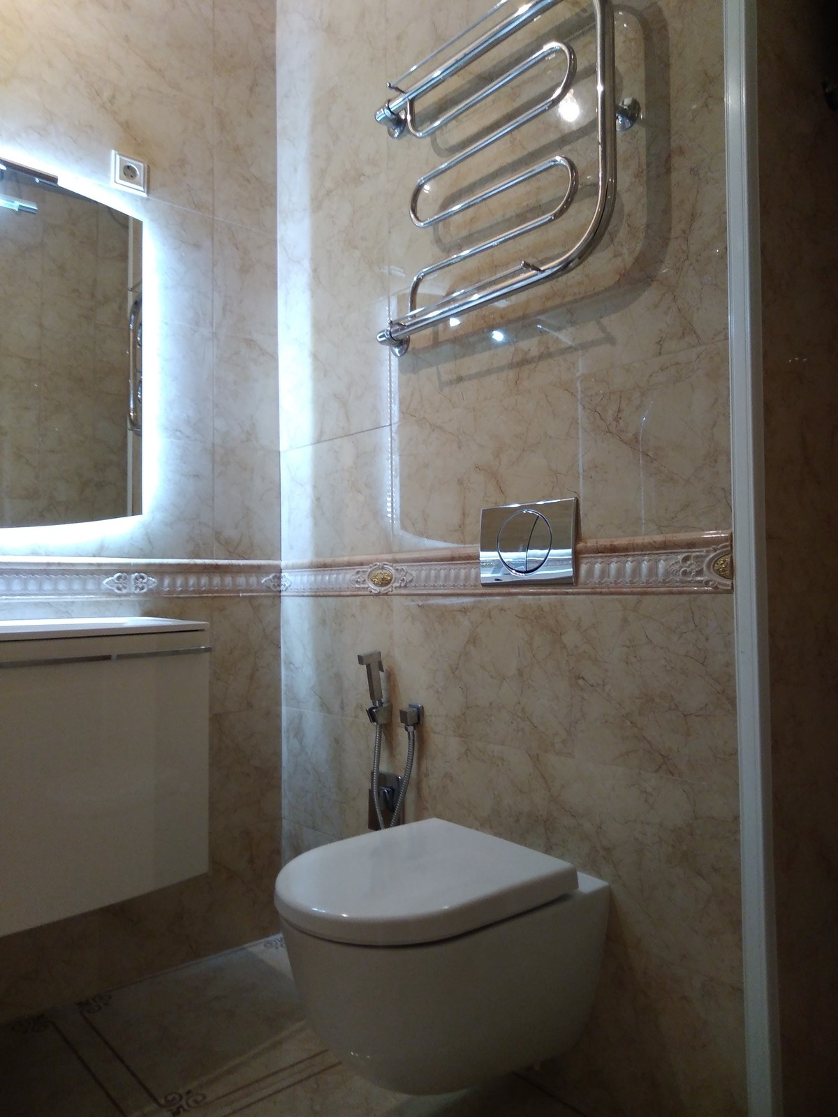 Ремонт ванной комнаты под ключ: ул.А.Монаховой, 5/3