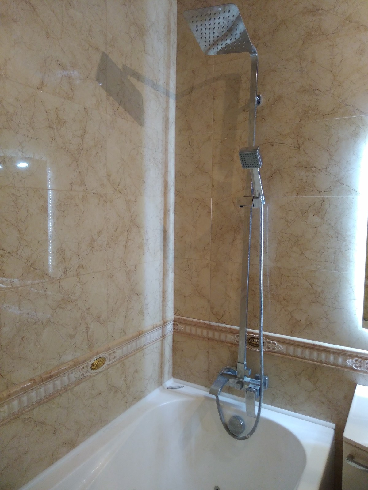 Ремонт ванной комнаты под ключ: ул.А.Монаховой, 5/3