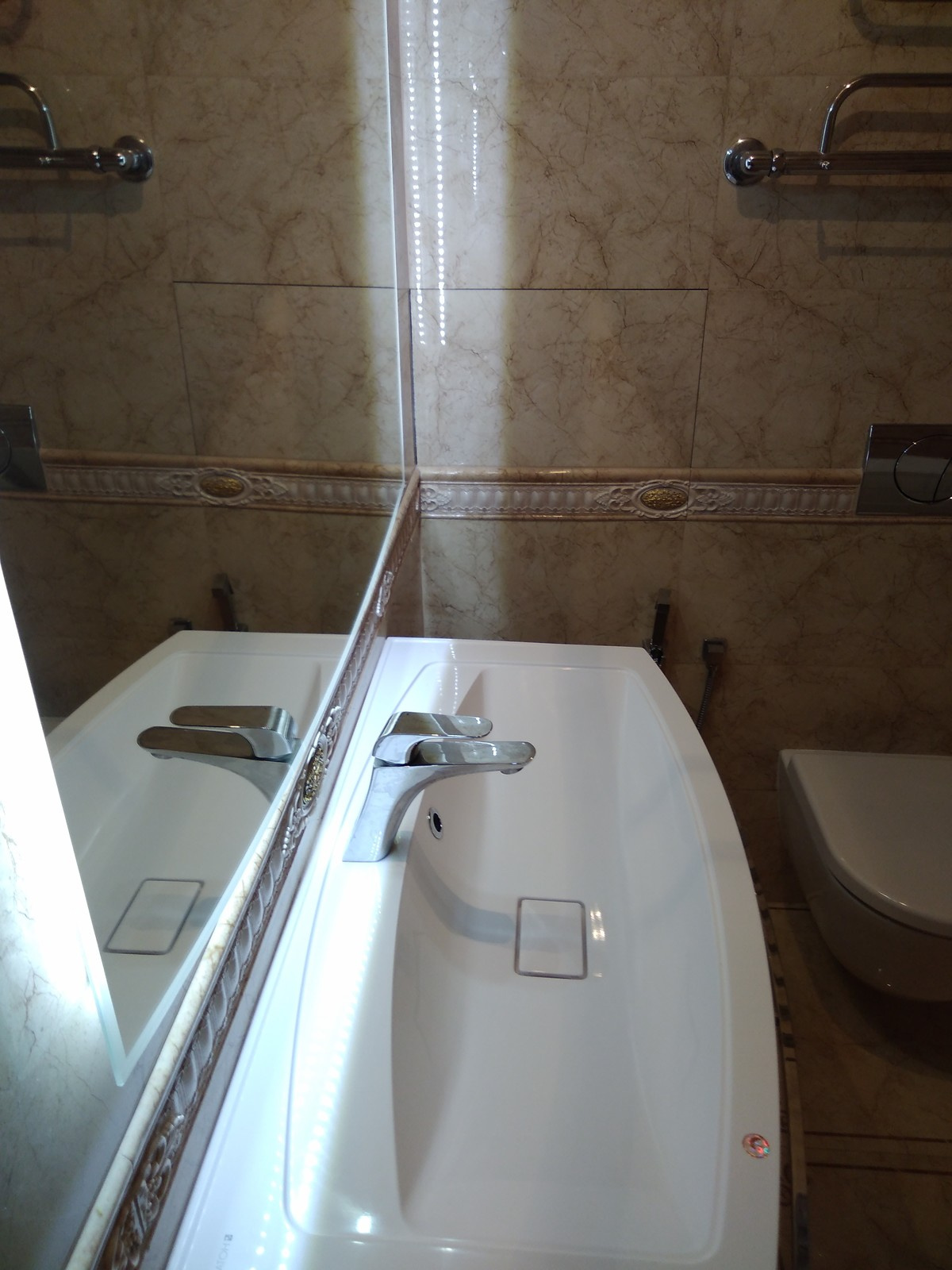 Ремонт ванной комнаты под ключ: ул.А.Монаховой, 5/3