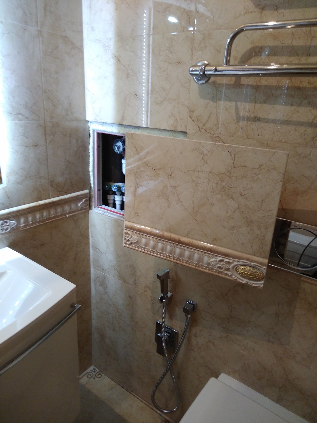 Ремонт ванной комнаты под ключ: ул.А.Монаховой, 5/3