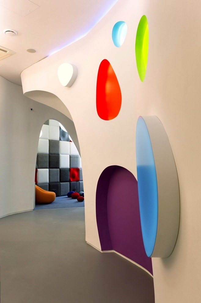 Полимерные покрытия в детском клубе Пампа Грин в Барвихе.