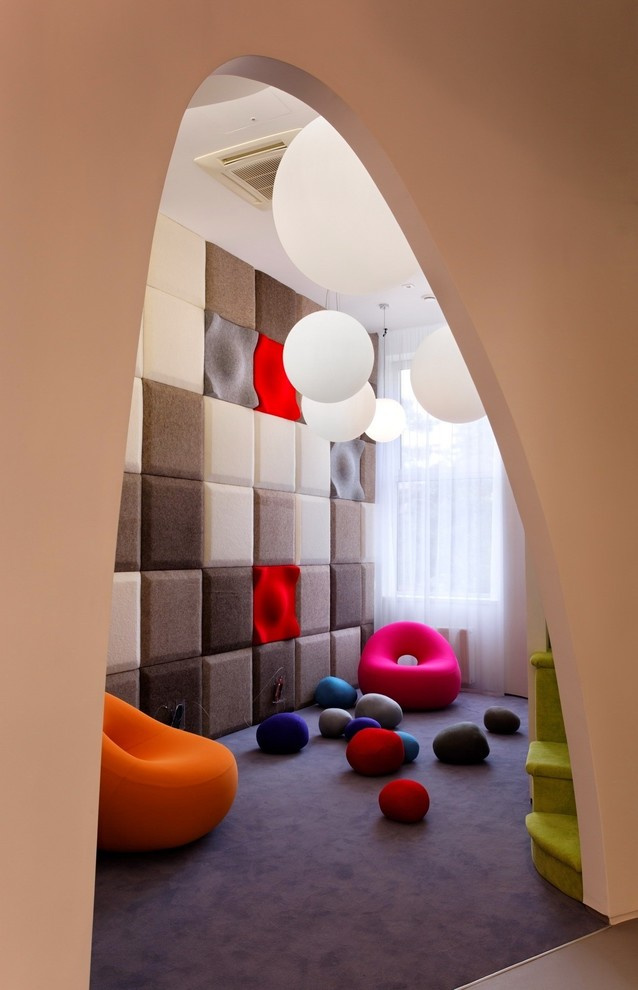 Полимерные покрытия в детском клубе Пампа Грин в Барвихе.