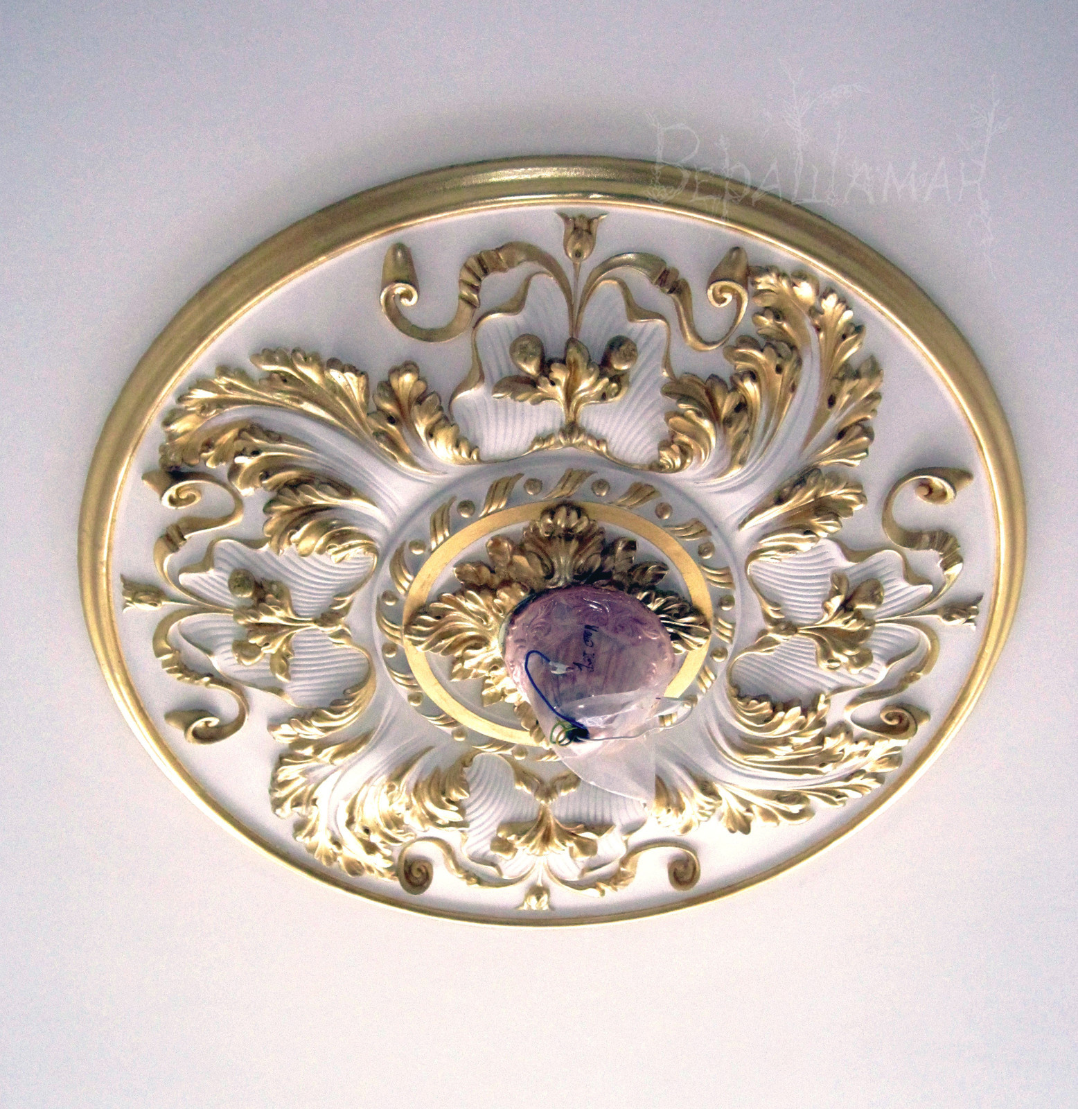 Золочение и серебрение лепнины