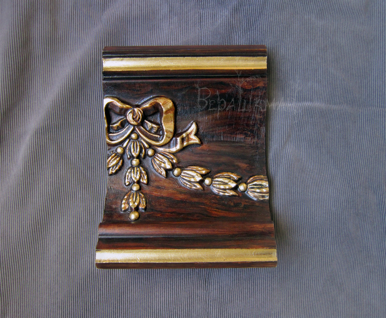 Образцы  росписи лепнины "Каюта капитана"