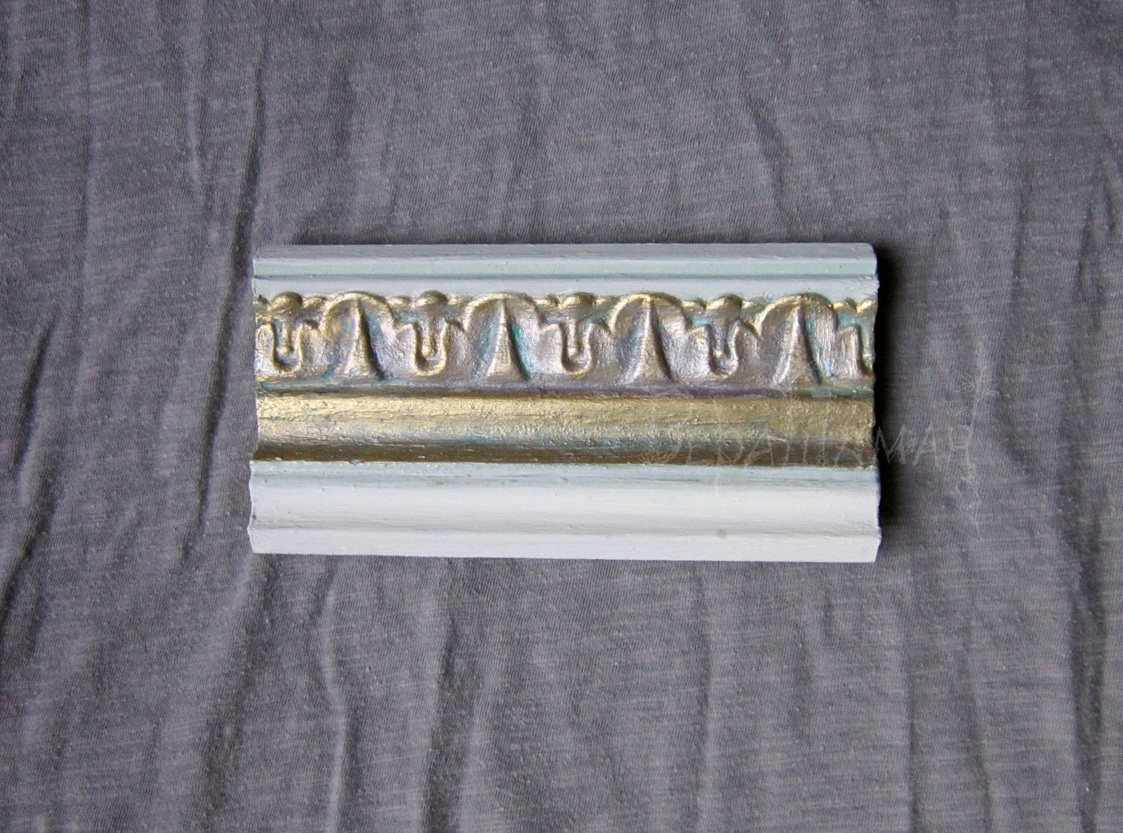 Образцы  росписи лепнины "Веранда с металлическим столиком"