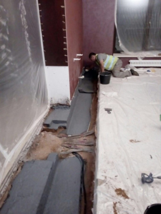 Гидроизоляция стен первого этажа и подвального помещения в частном загородном до