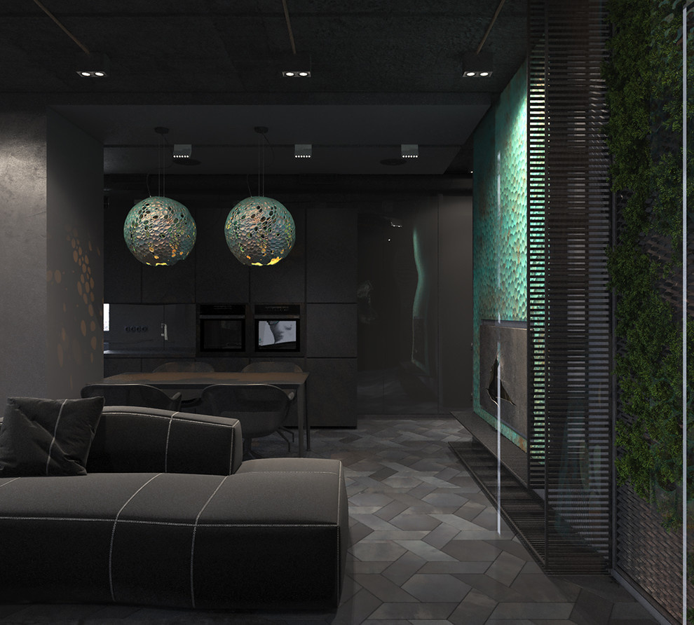 “Marine” A contemporary apartment in Vladivostok: Interior by designer Valery
