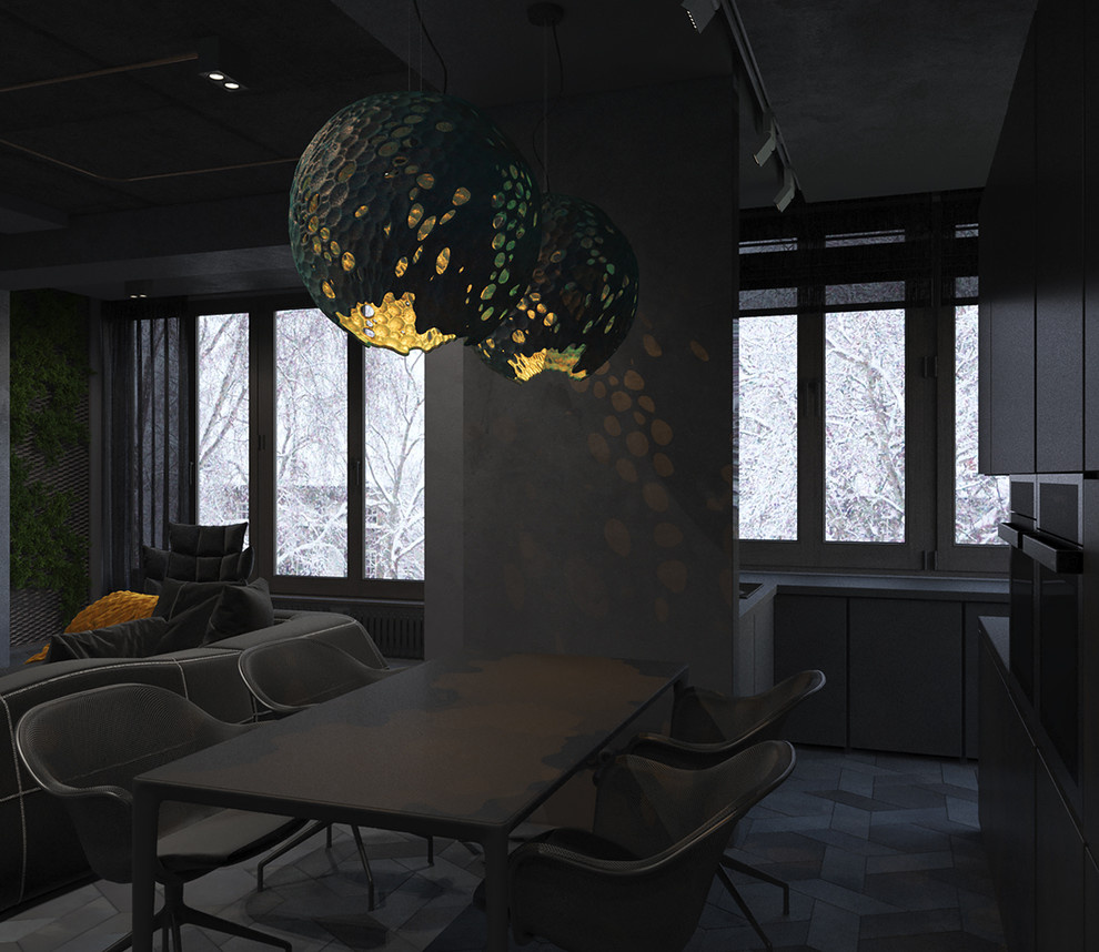 “Marine” A contemporary apartment in Vladivostok: Interior by designer Valery