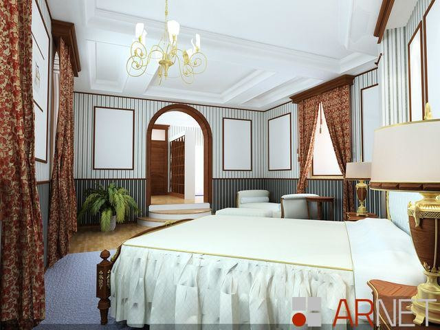 Английский акцент, Интерьер дома 240 кв.м.