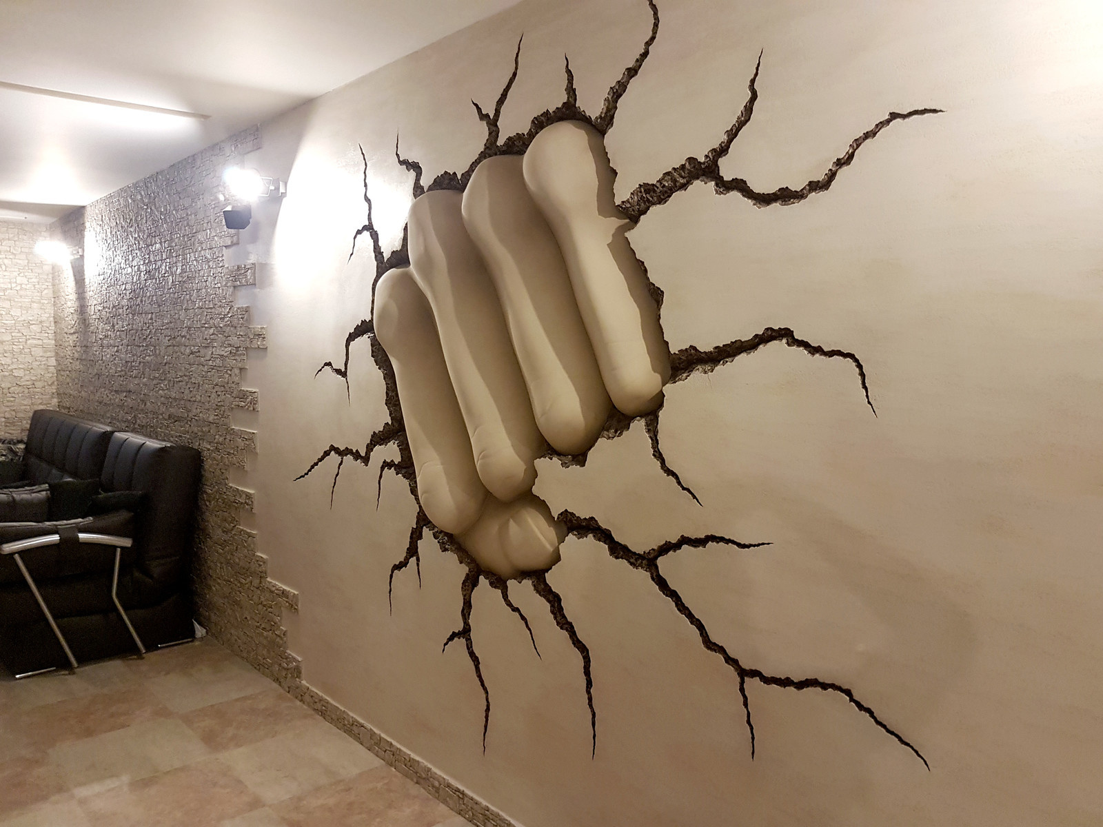 Итоговое фото  скульптуры после тонирования