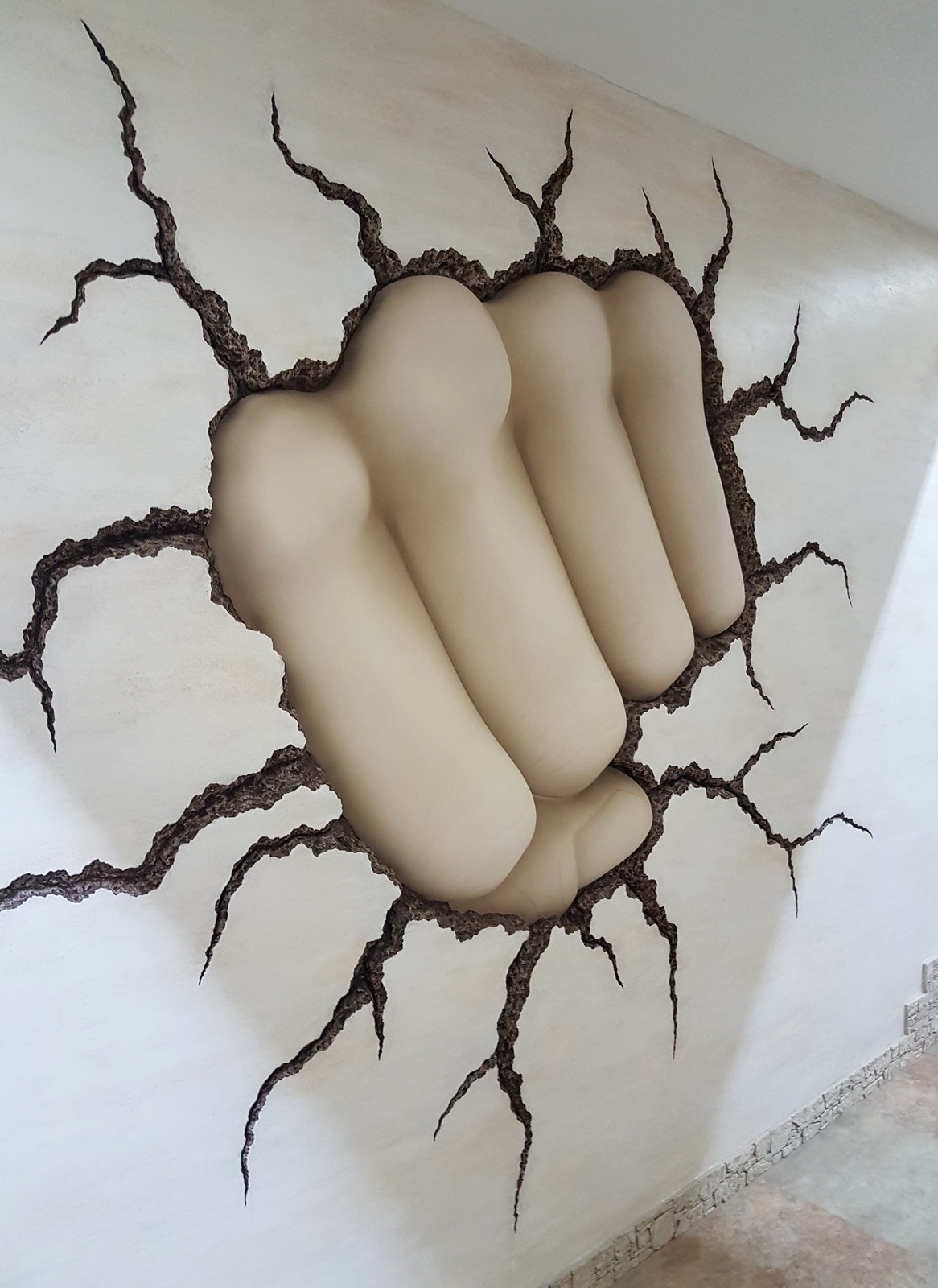 Итоговое фото  скульптуры после тонирования