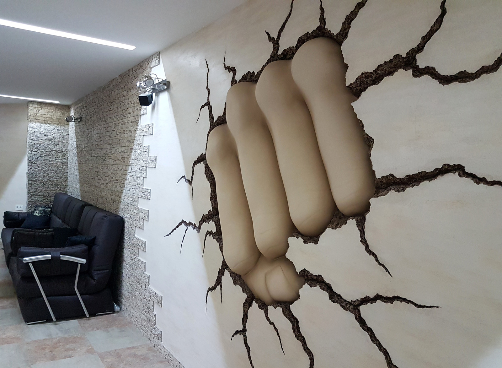 Итоговое фото  скульптуры после тонирования