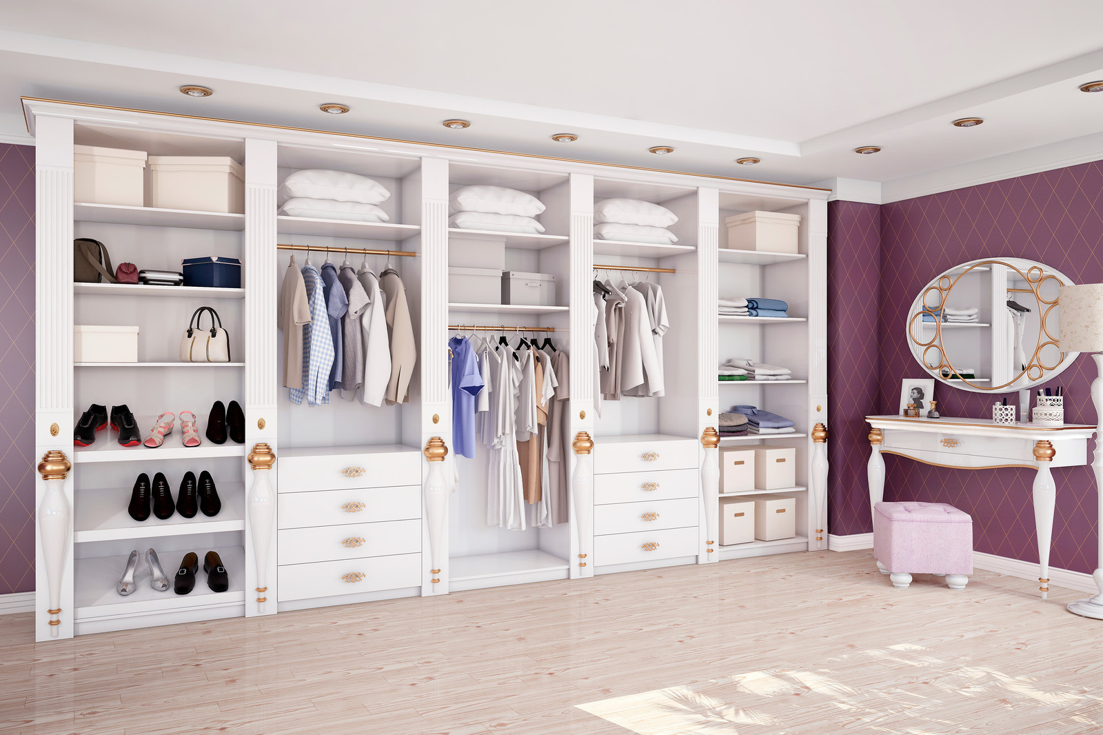 Гардеробные Gvarneri