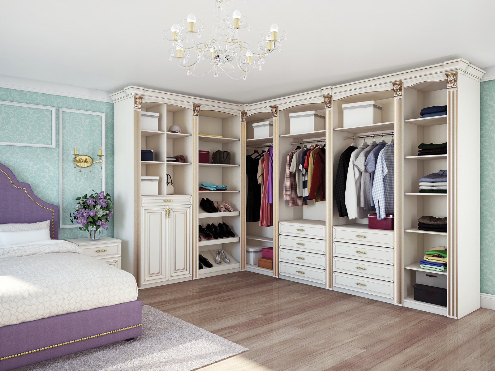 Гардеробные Gvarneri