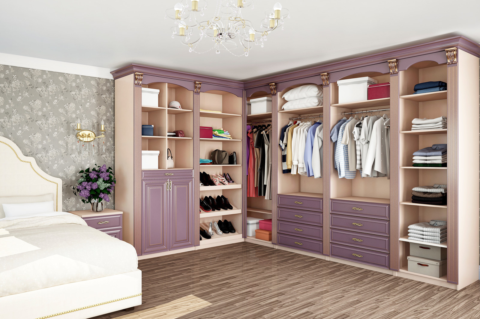 Гардеробные Gvarneri