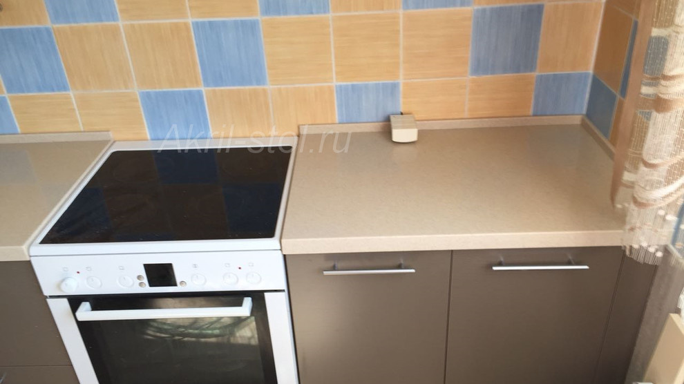 Столешница из искусственного камня на кухню м. Университет