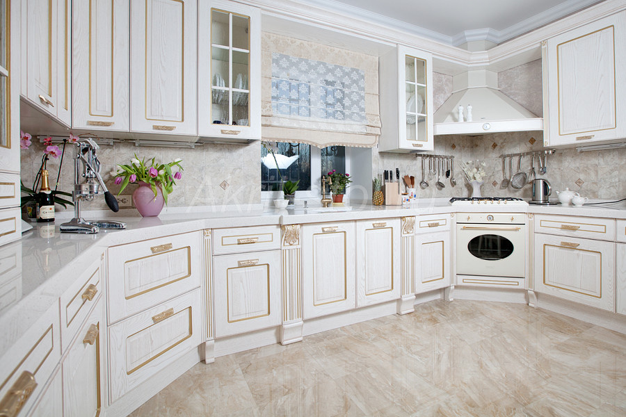 Столешница из искусственного камня на кухню Новая Рига