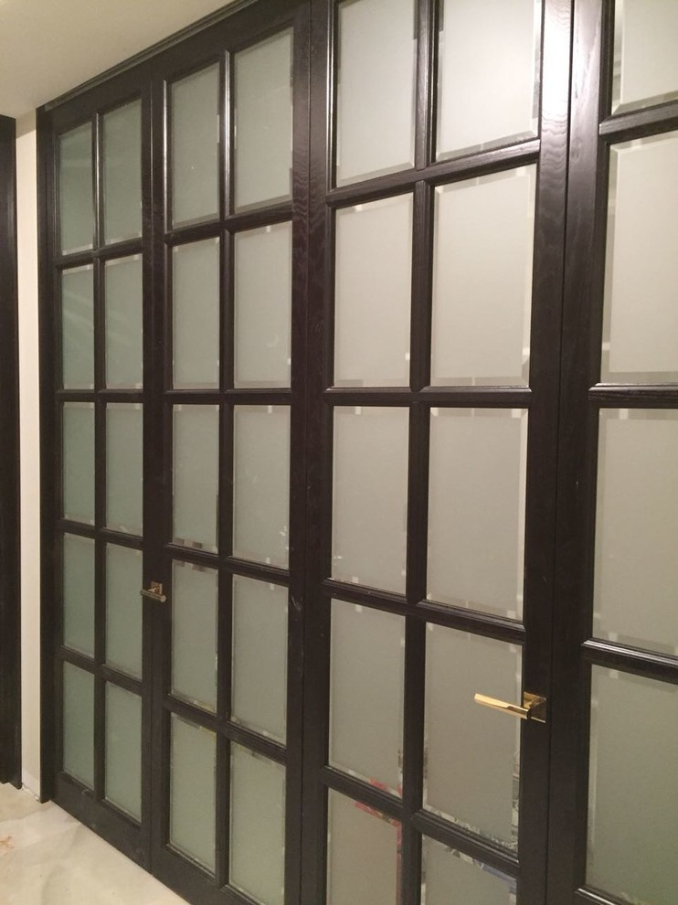 Двери книжки. Складные двери.