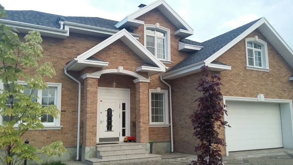 Обложка проекта: Дом в американском стиле