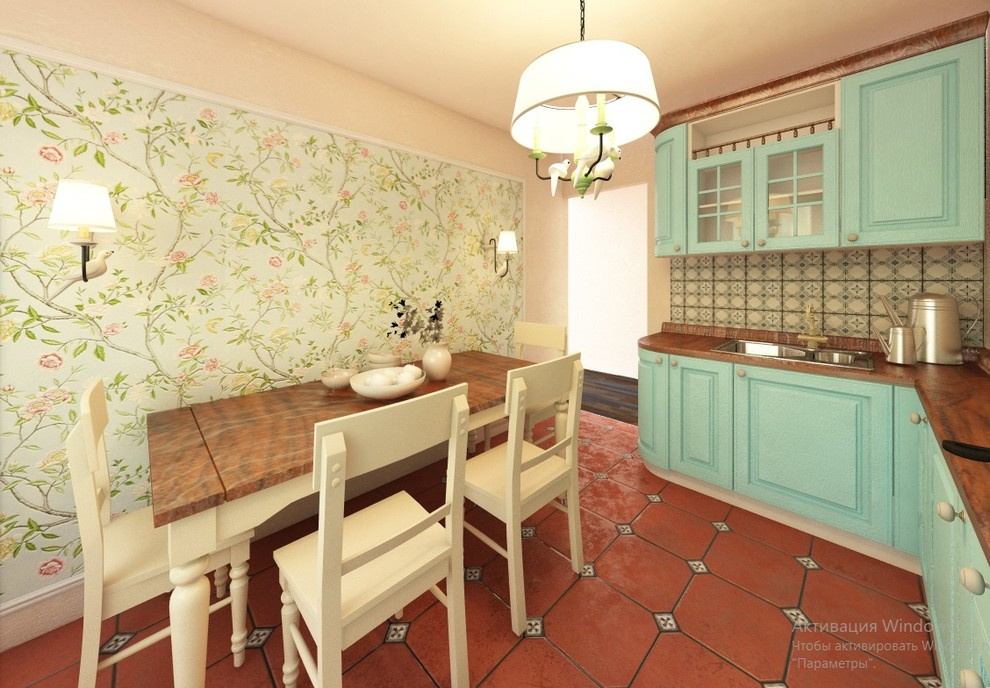 Обложка проекта: Кухня в стиле прованс на ул. Маршала Еременко