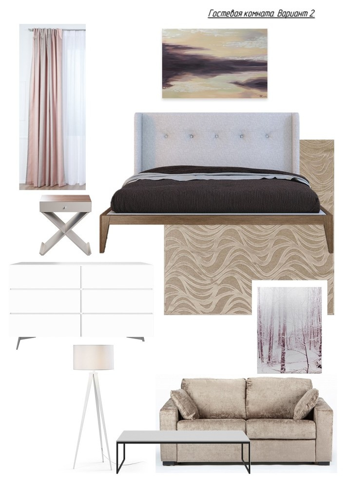 Пример услуги декорирования интерьера