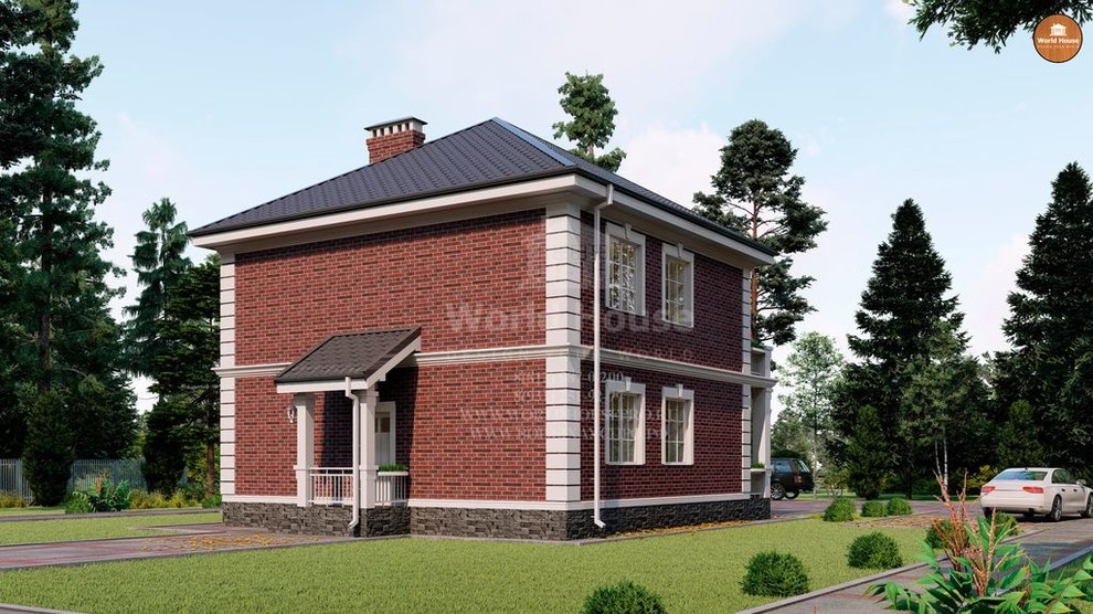 Обложка проекта: Уютный коттедж в классическом Английском стиле