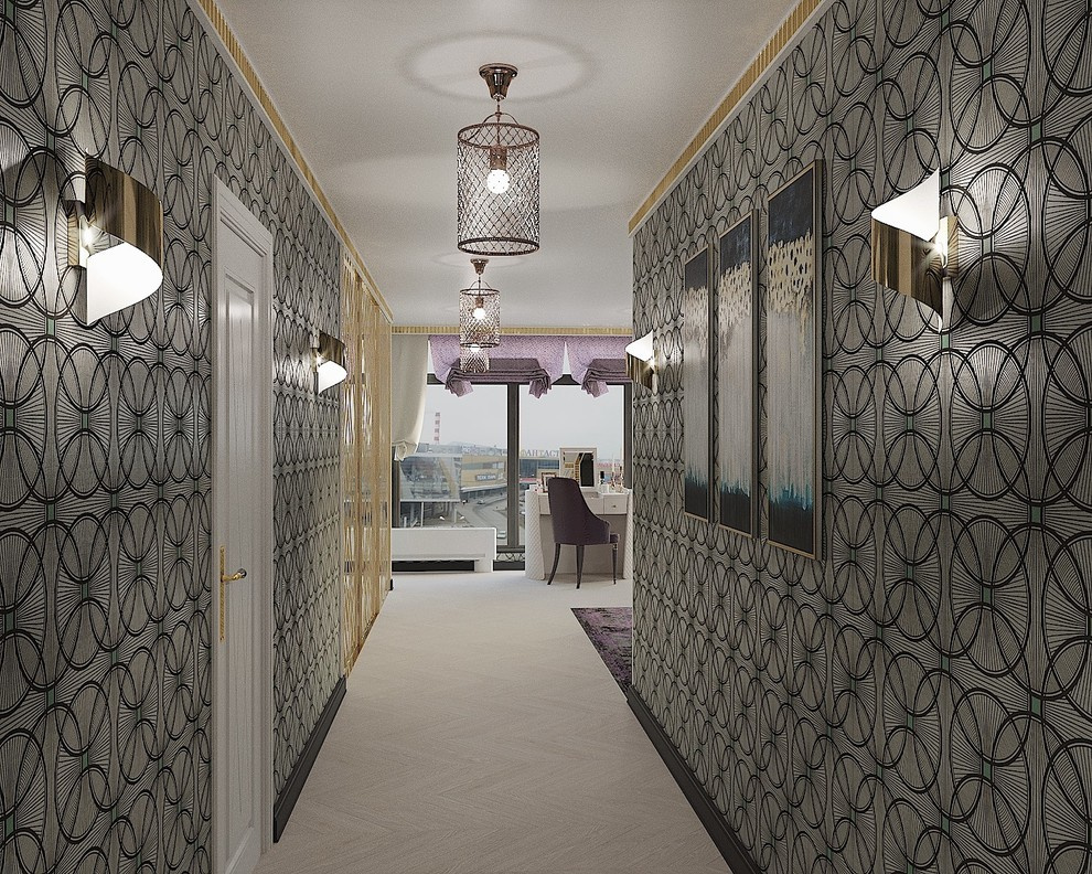 Спальня в стиле ар-деко ЖК Мегаполис г. Нижний Новгород