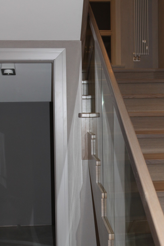 Облицовка бетонной лестницы