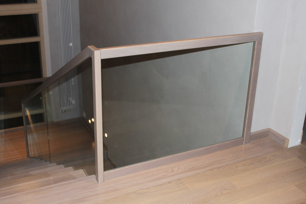 Облицовка бетонной лестницы