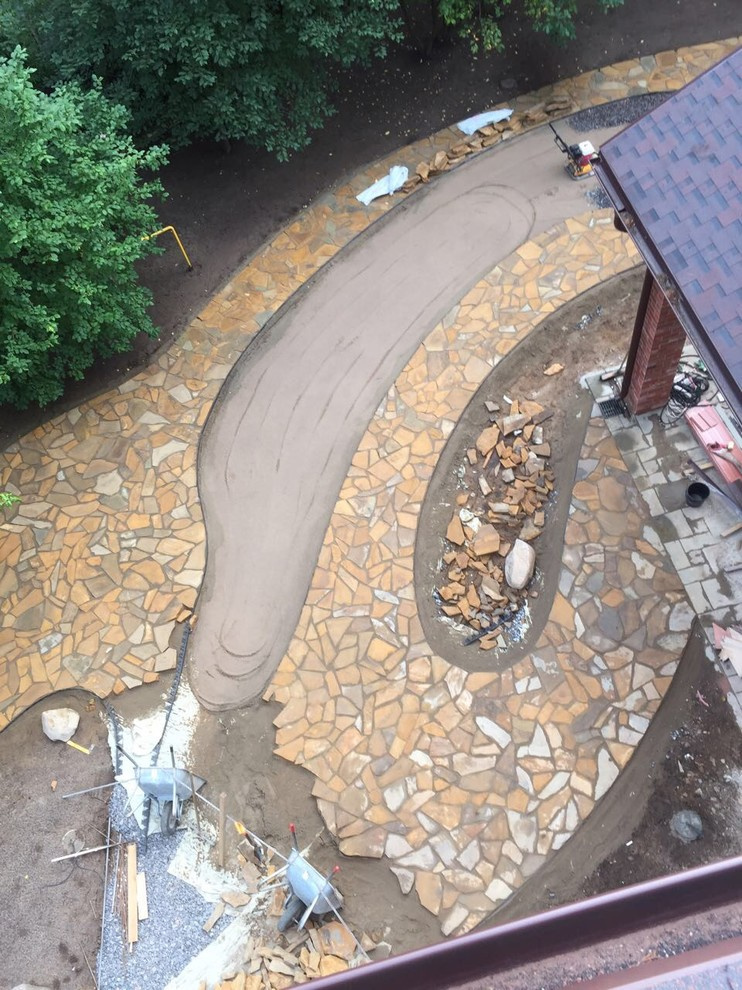 Мощение натуральным камнем