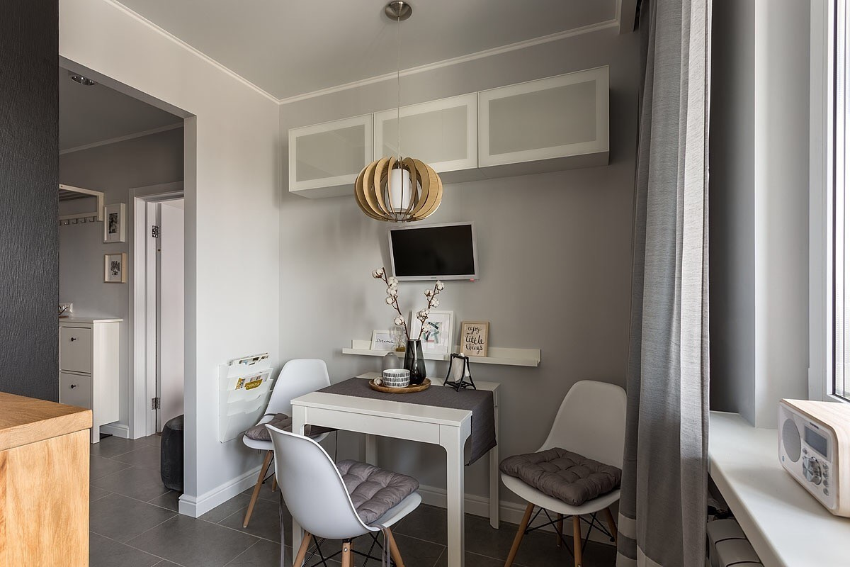 Уютная однушка в скандинавском стиле