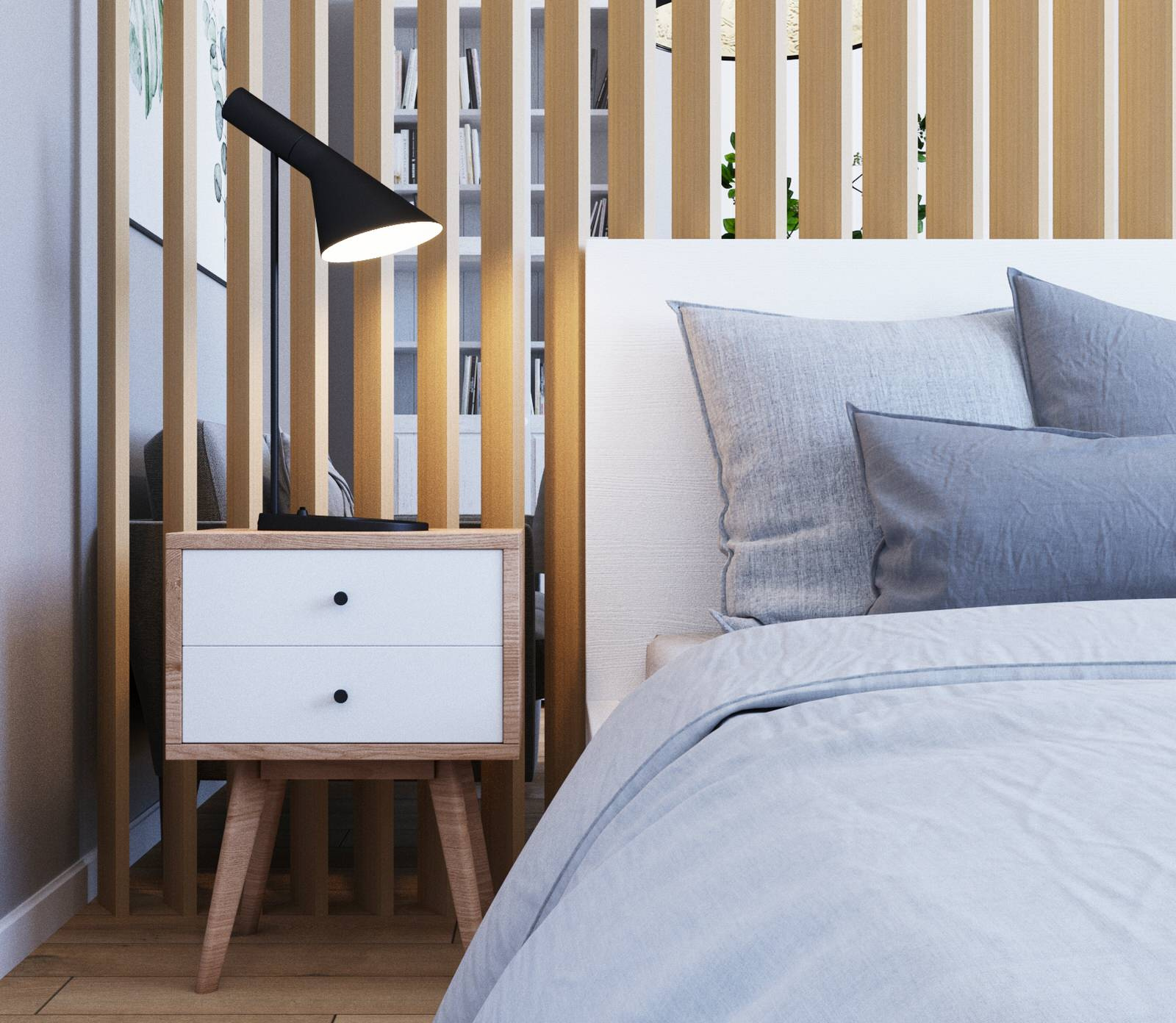 Студия для молодой девушки