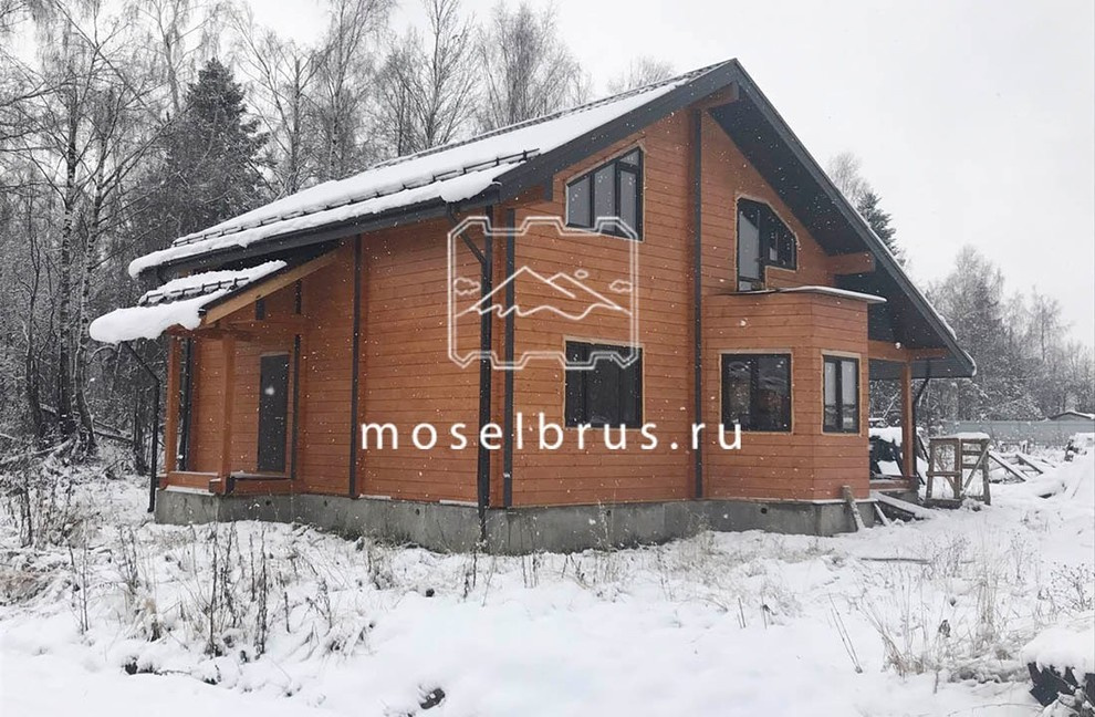 Дом из клееного бруса "под ключ" не дорого