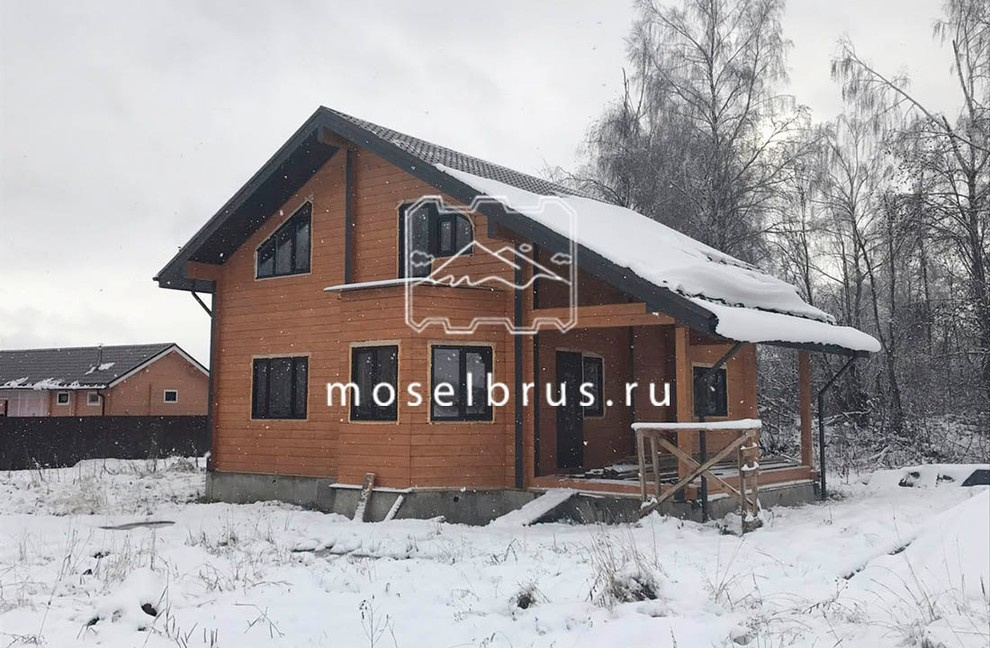 Дом из клееного бруса "под ключ" не дорого