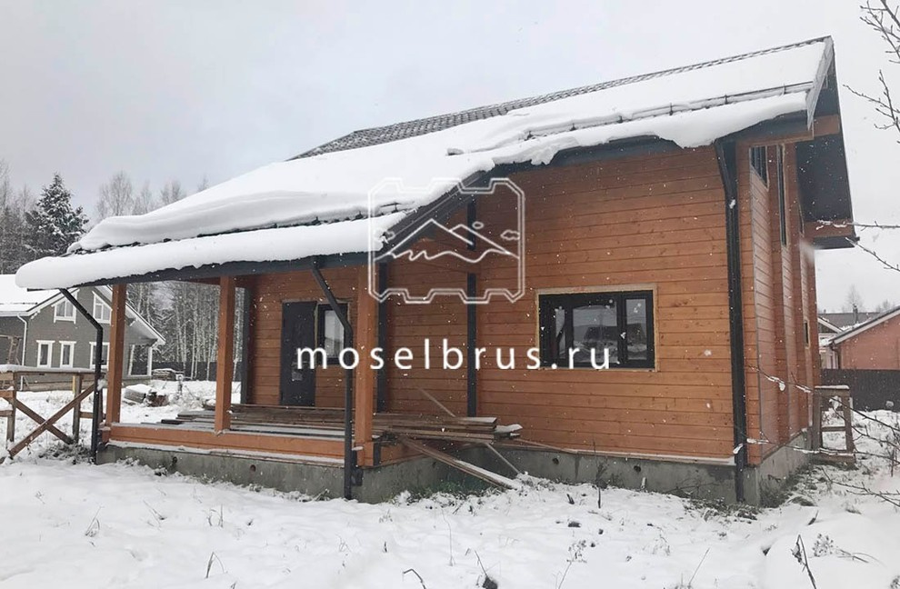 Дом из клееного бруса "под ключ" не дорого